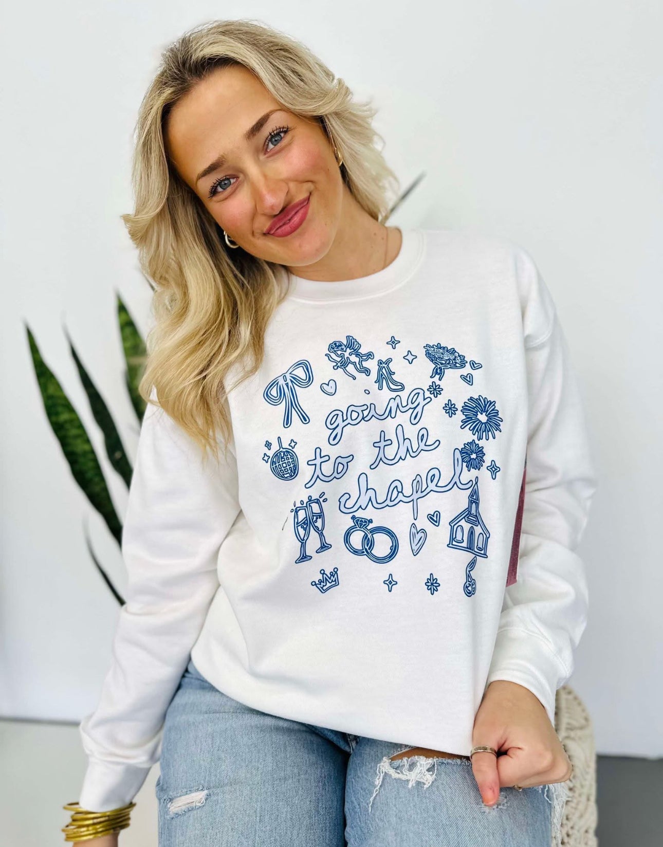 Say I Do Crewneck