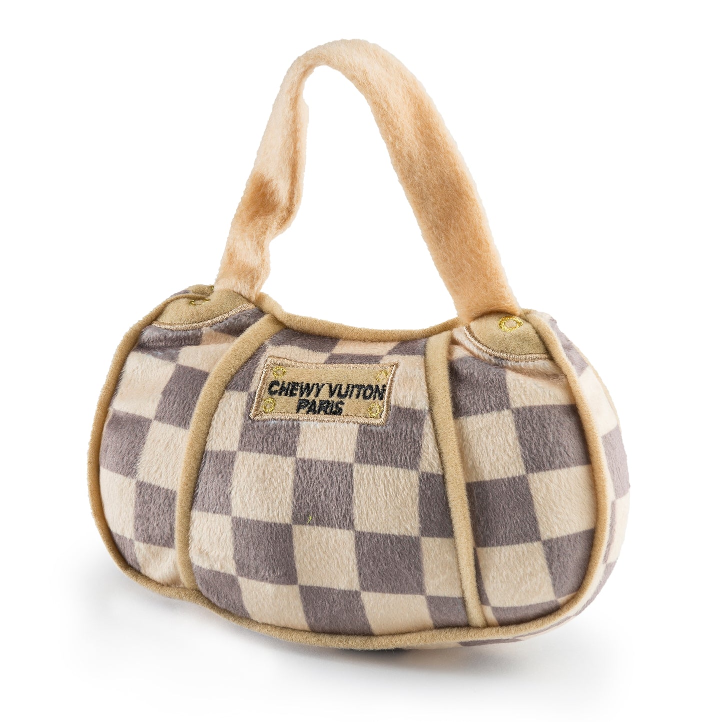 Chewy Vuiton Purse Squeaker Toy