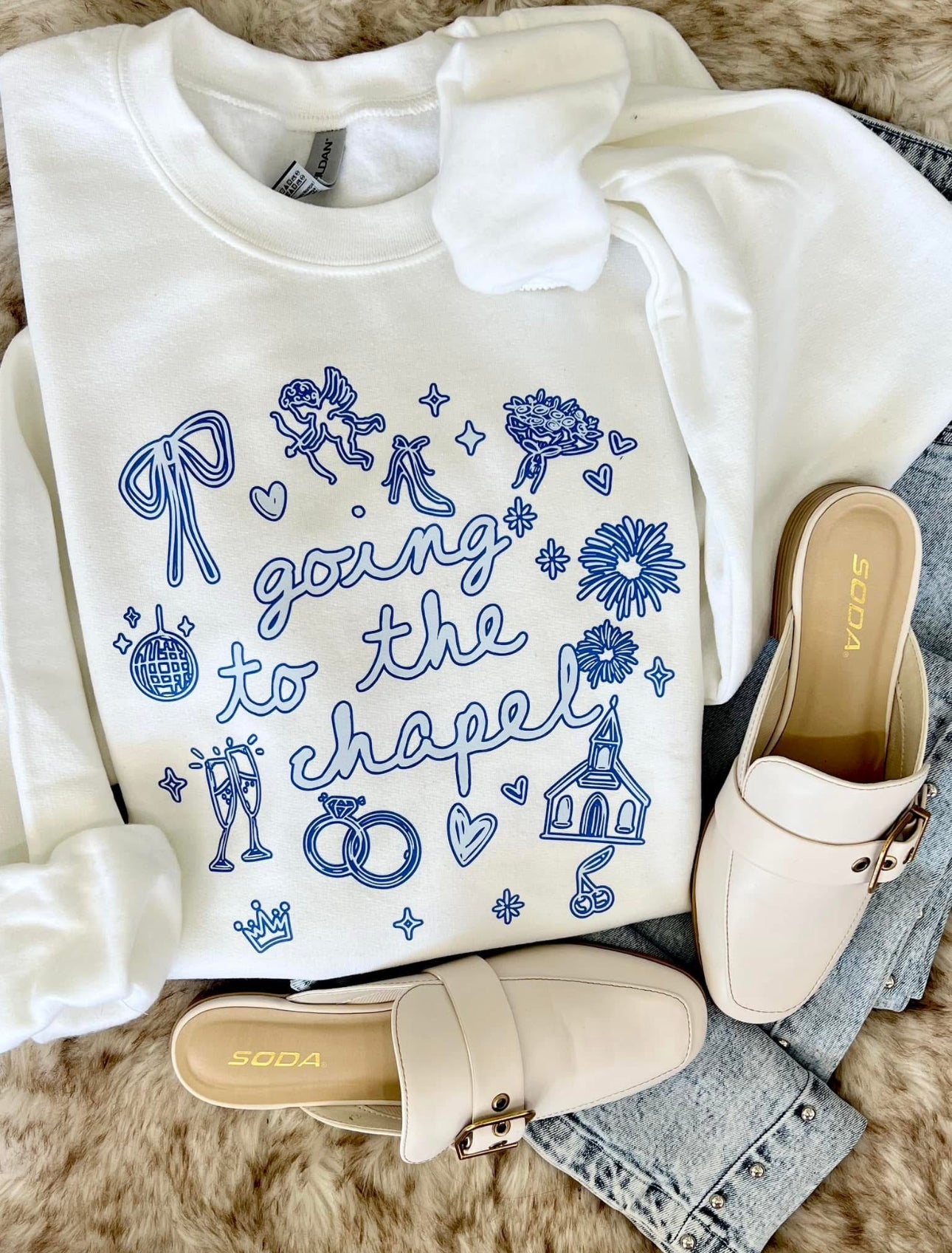 Say I Do Crewneck