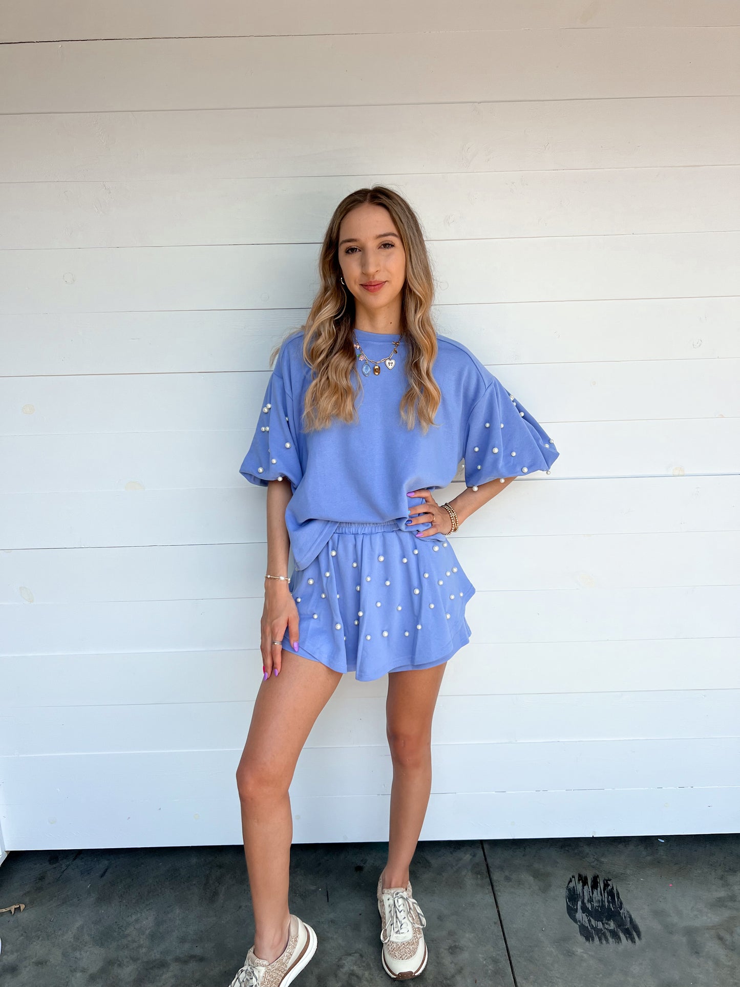 Pretty Pearls Set - Shorts