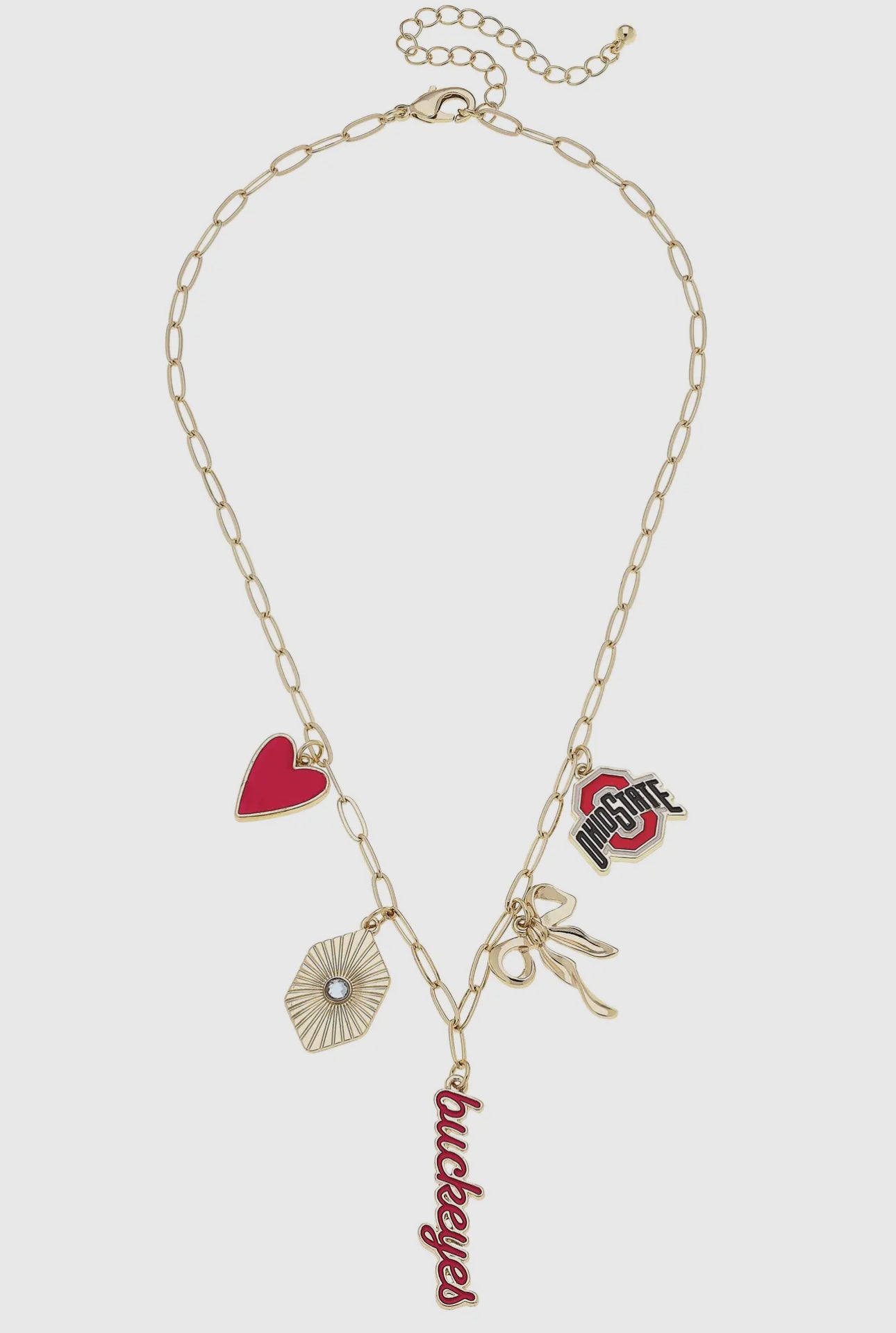 Ohio State Charm Necklace