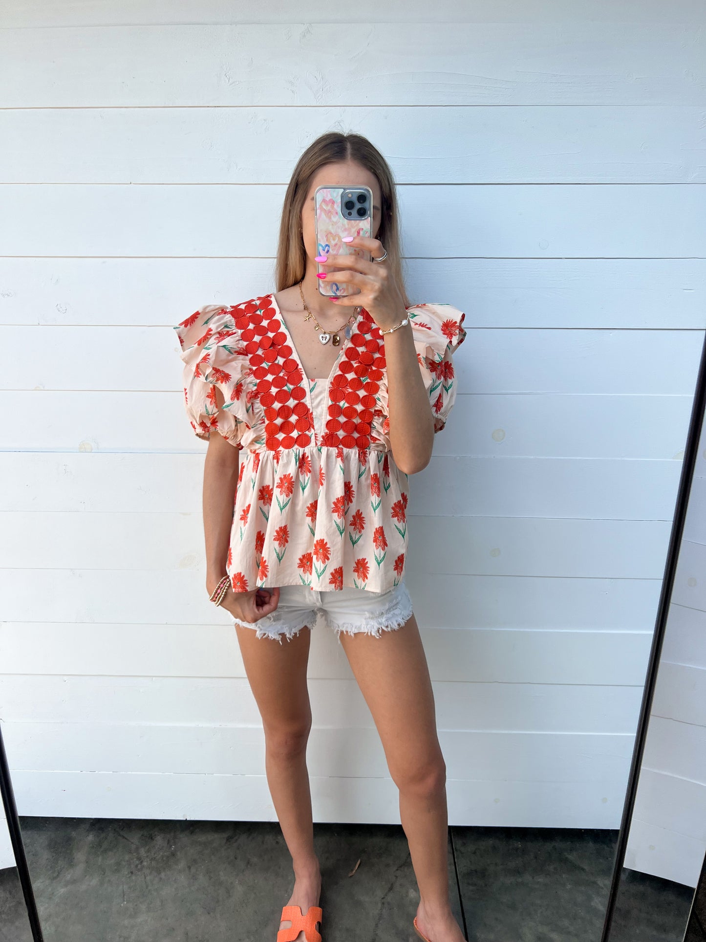 Sunshine Blooms Top