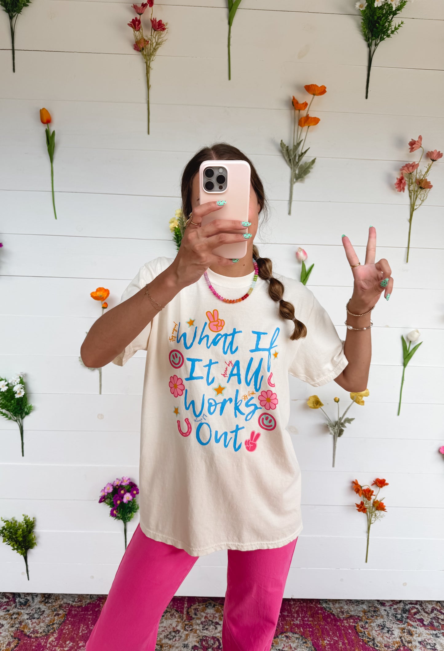 What If It All Works Out Doodle T-Shirt