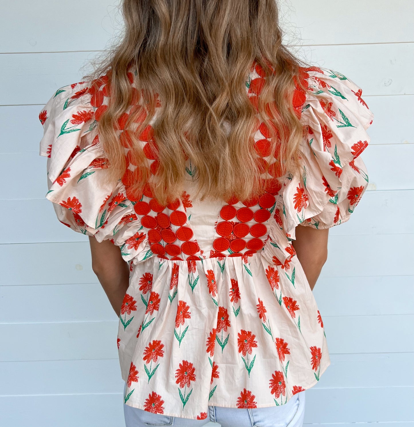 Sunshine Blooms Top