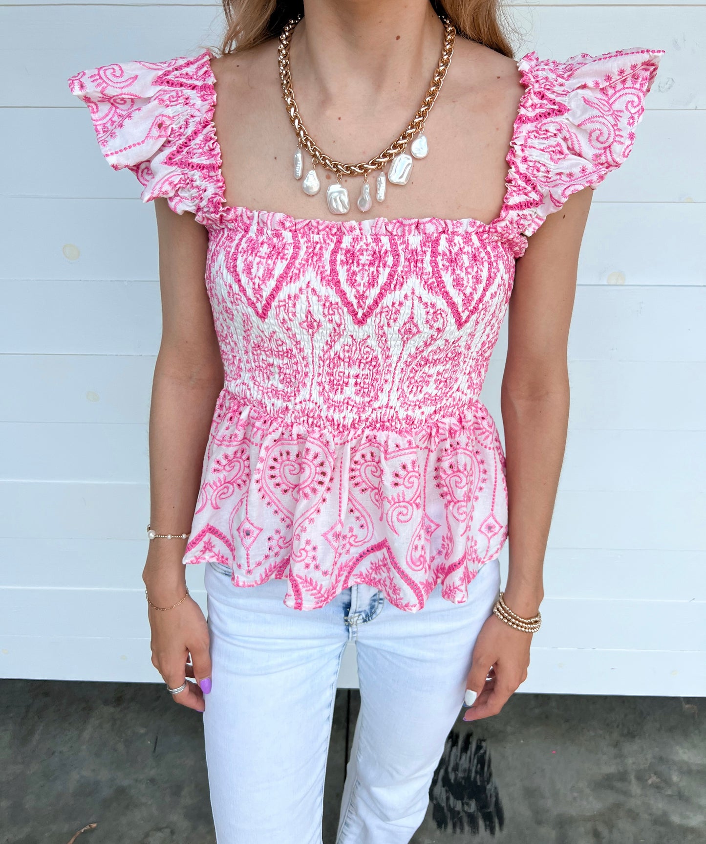 Pink Paradise Top