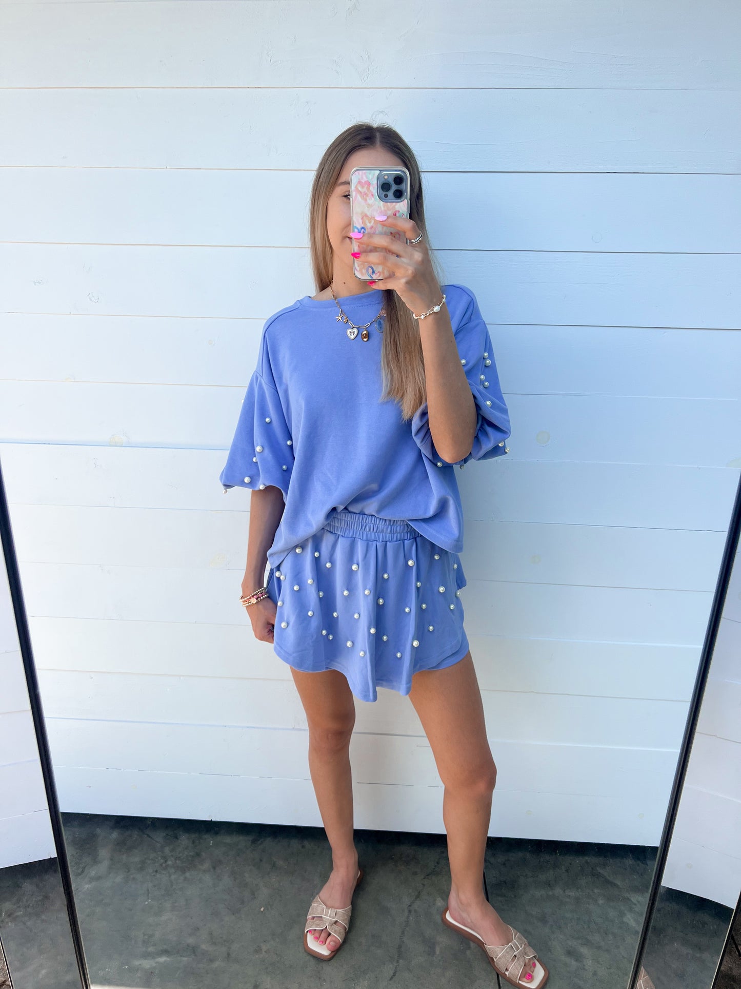 Pretty Pearls Set - Shorts