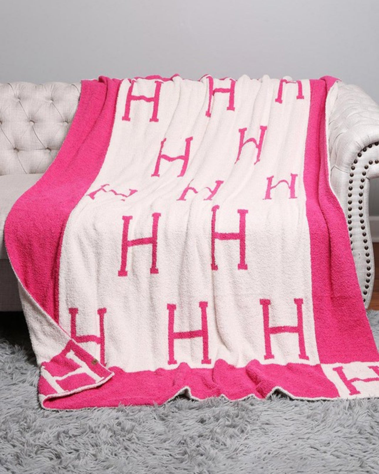 Stay Cozy Blanket - FUSHIA