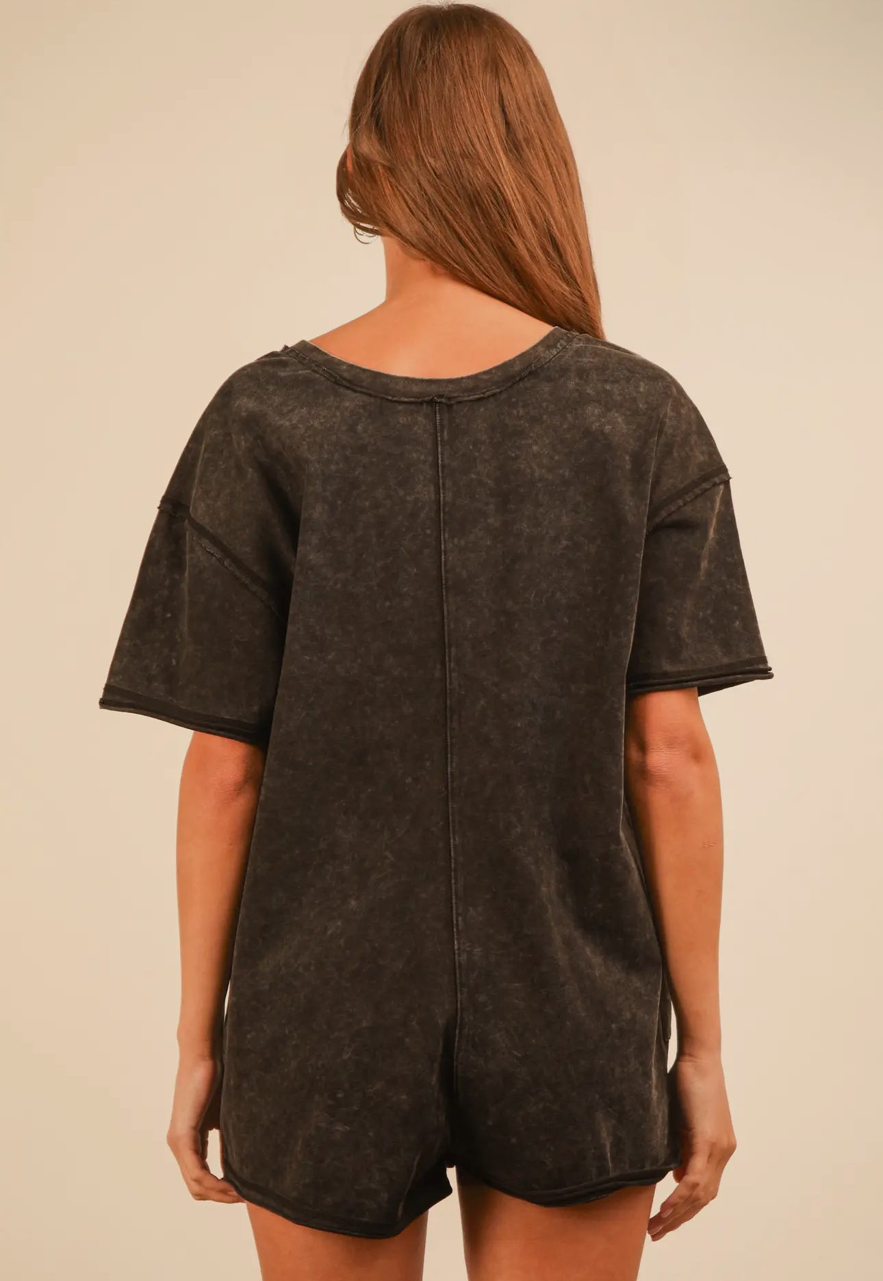 Easy Breezy Romper - Black