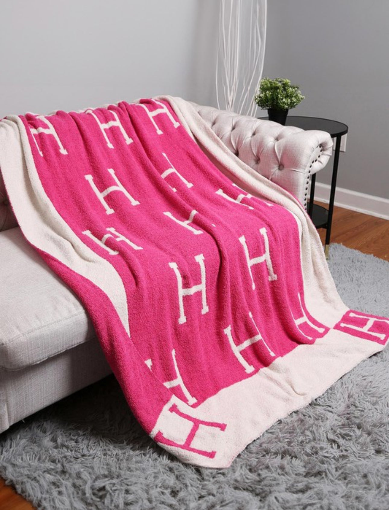 Stay Cozy Blanket - FUSHIA