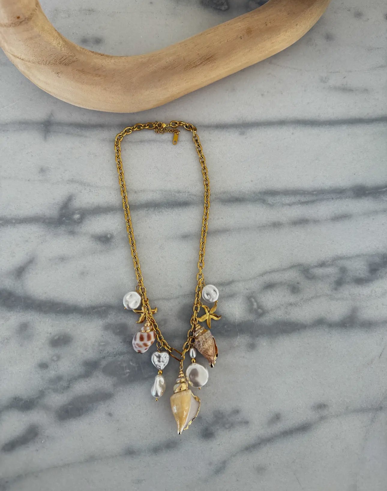 Shell Charm Necklace