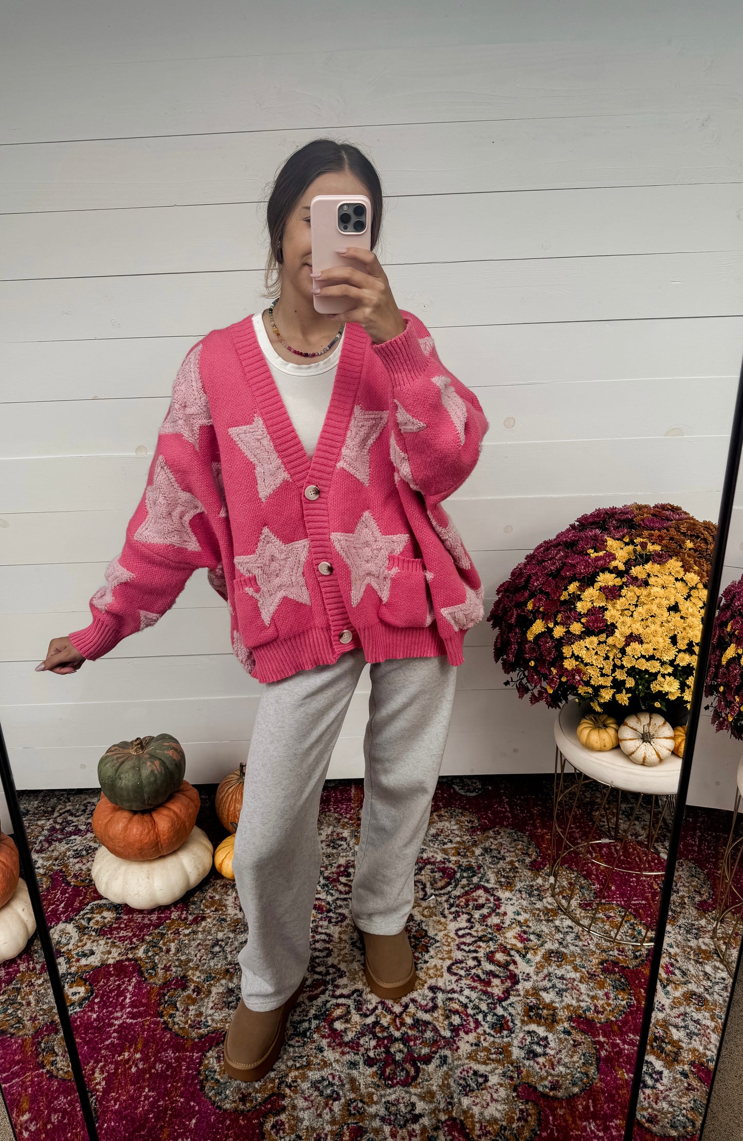 Comfy & Cozy Cardigan - PINK
