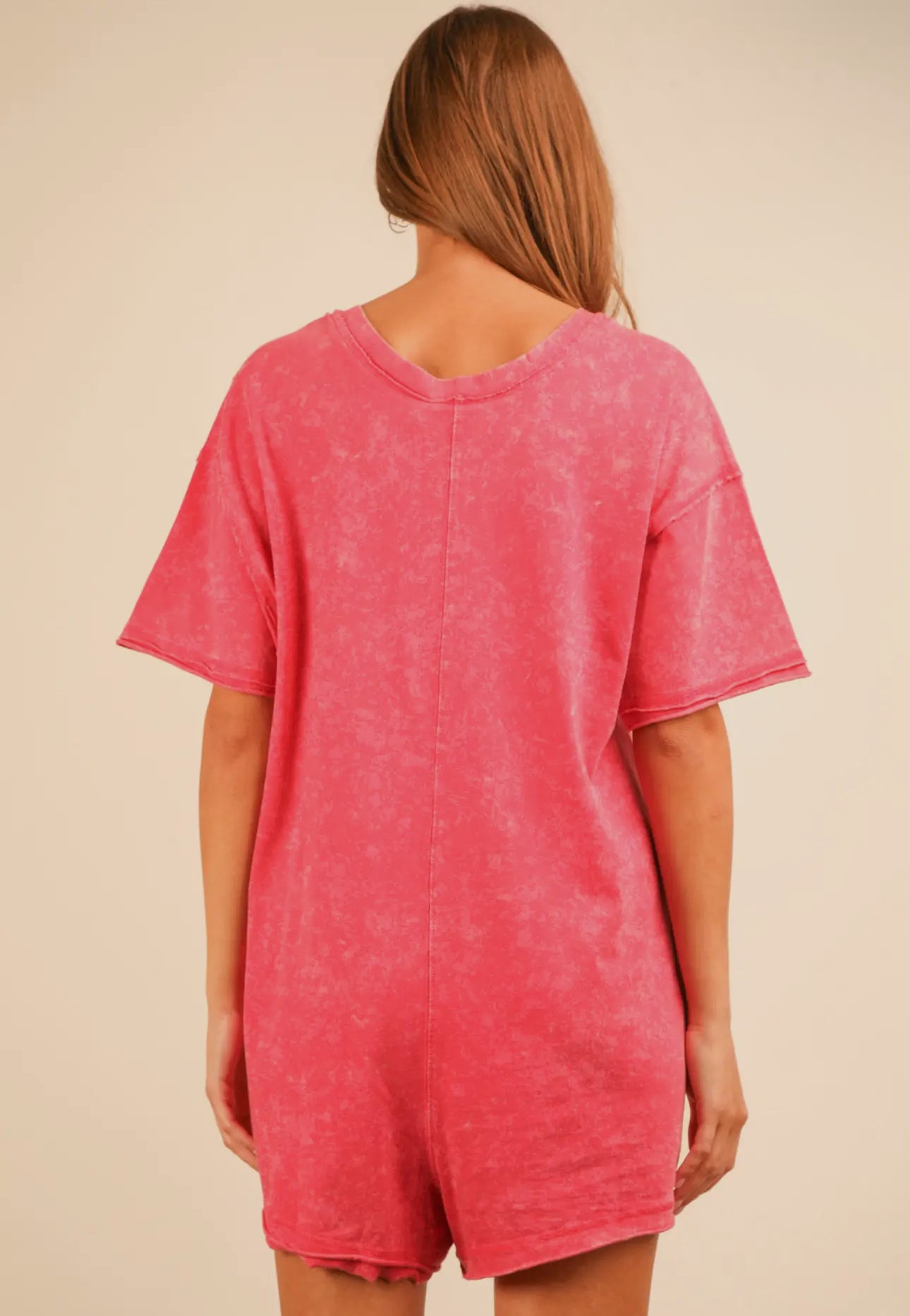 Easy Breezy Romper - Pink