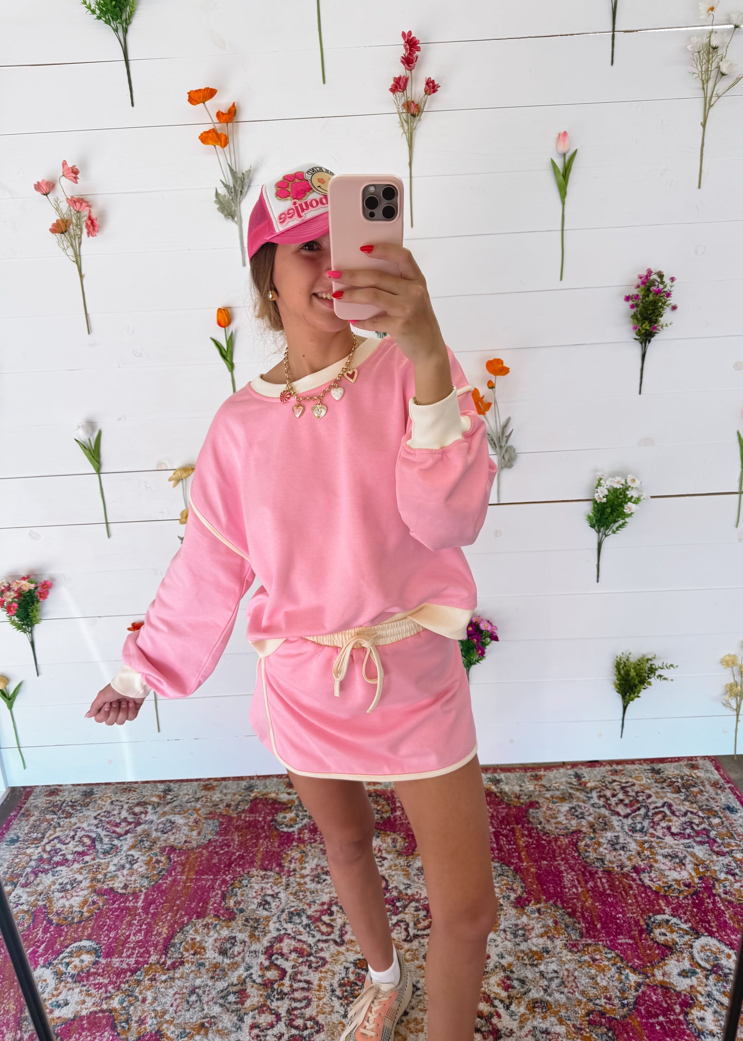 Effortless Skort Set - Pink