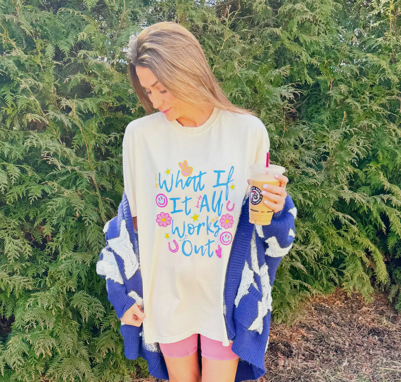 What If It All Works Out Doodle T-Shirt