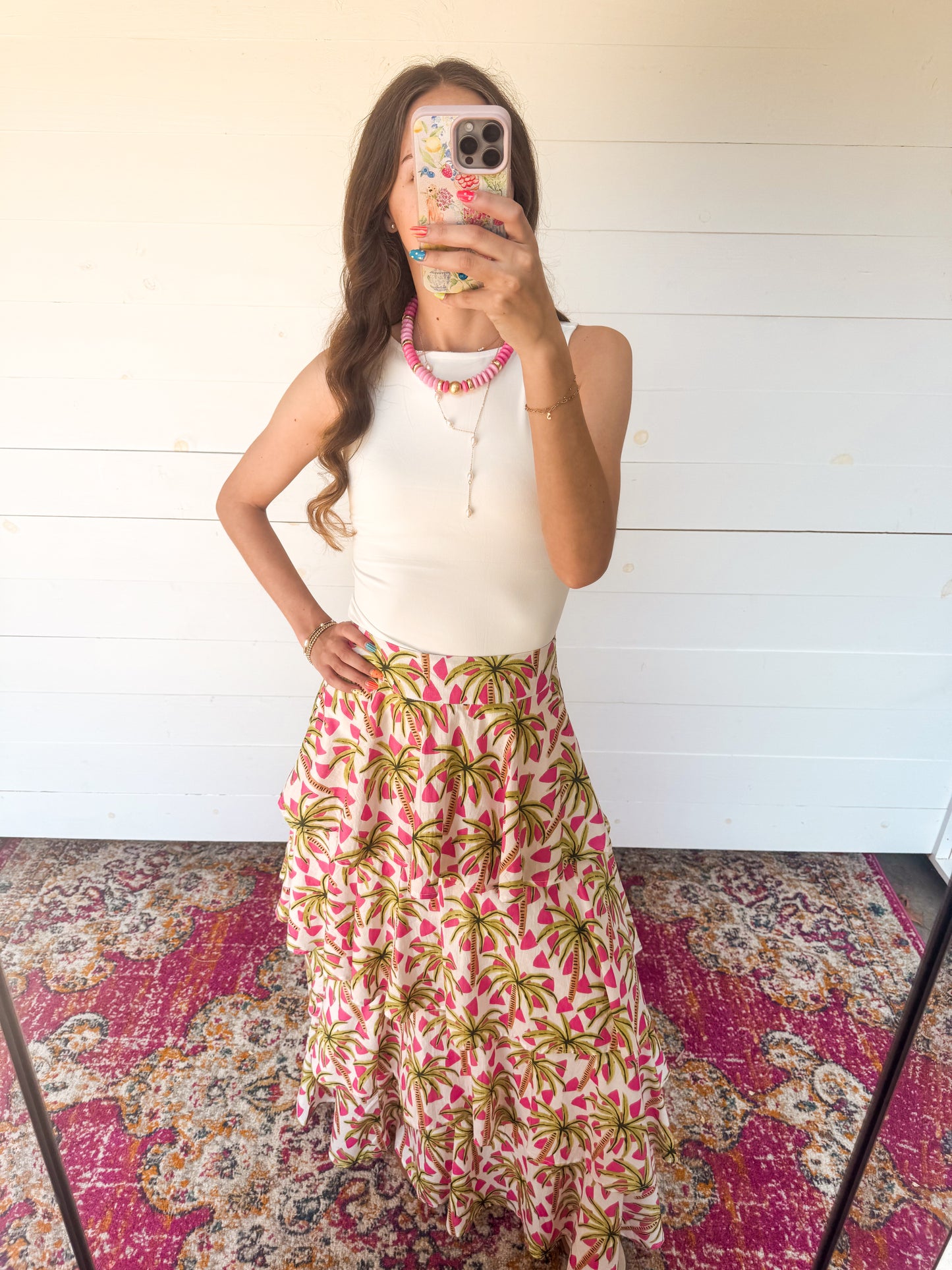Paradise Postcard Skirt
