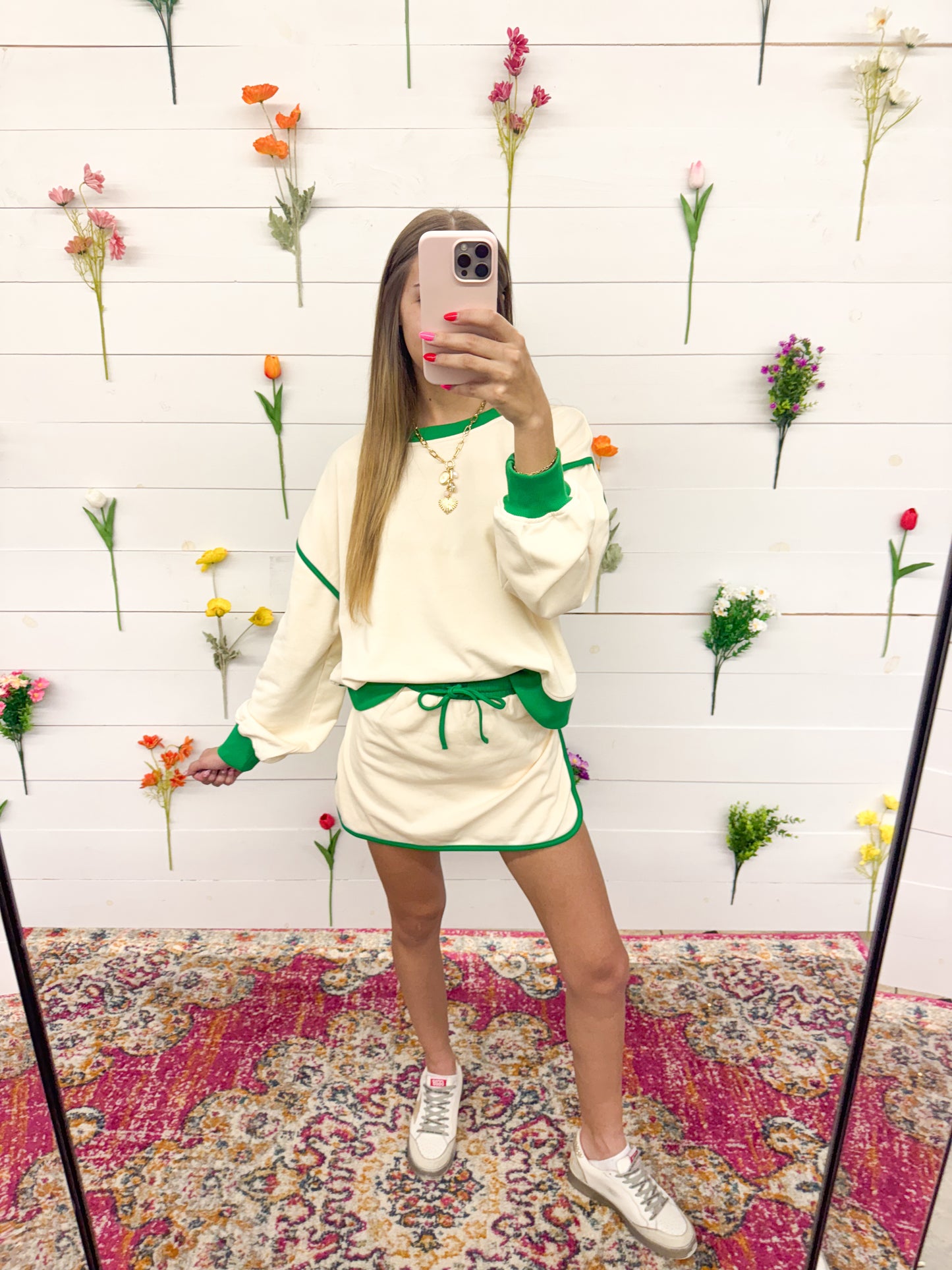 Effortless Skort Set - Green