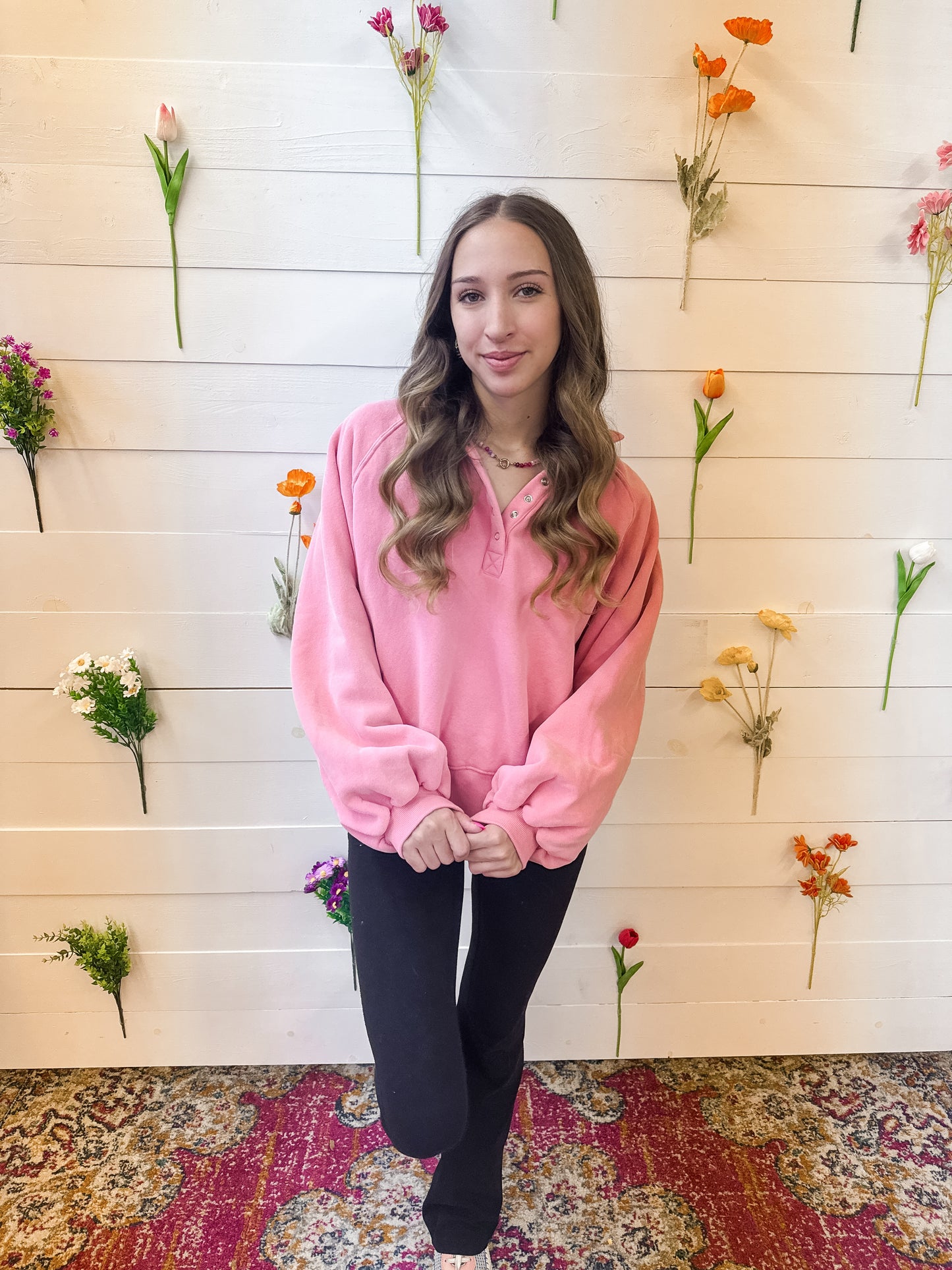 Cloud Pullover - Pink