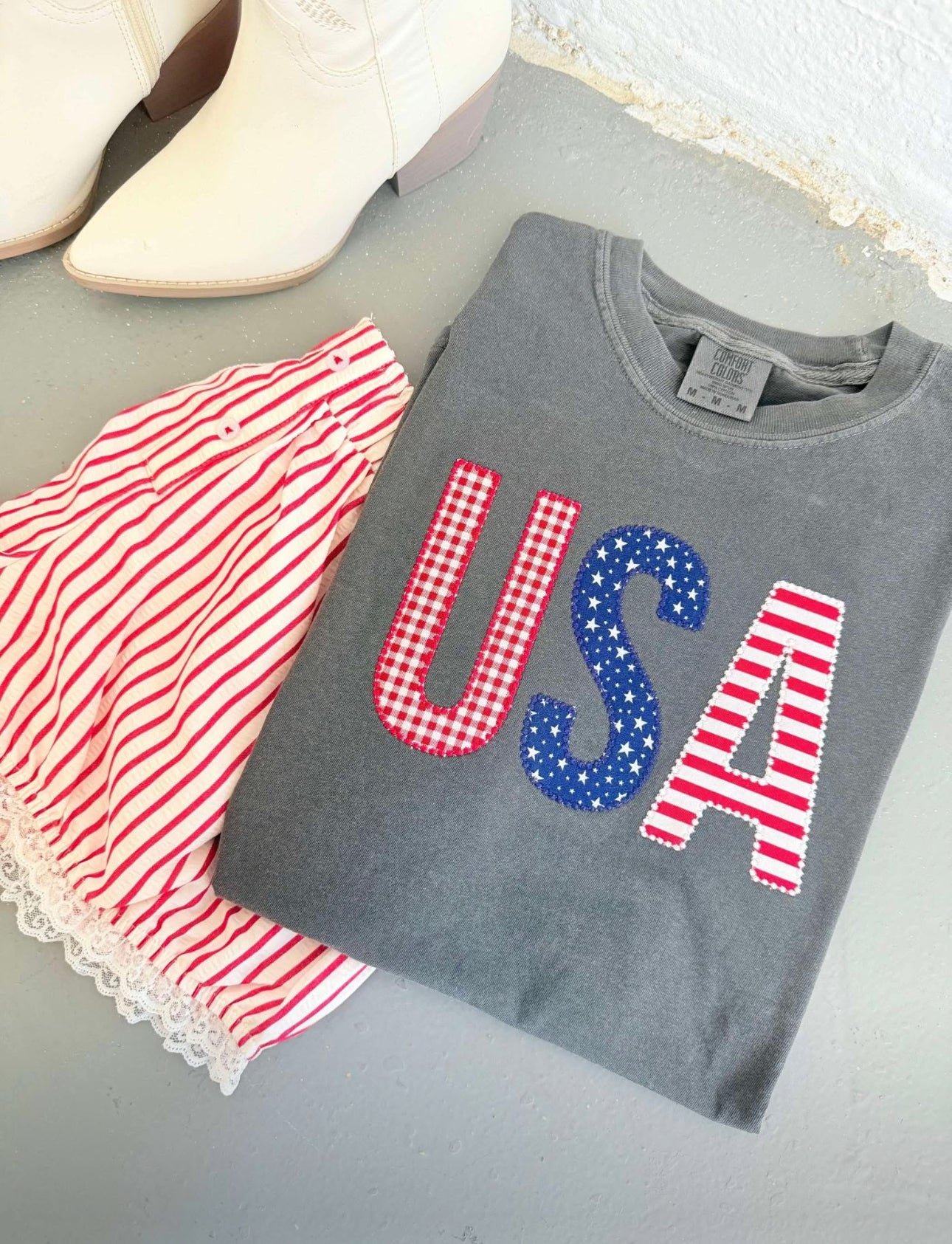 USA Appliqué Tee