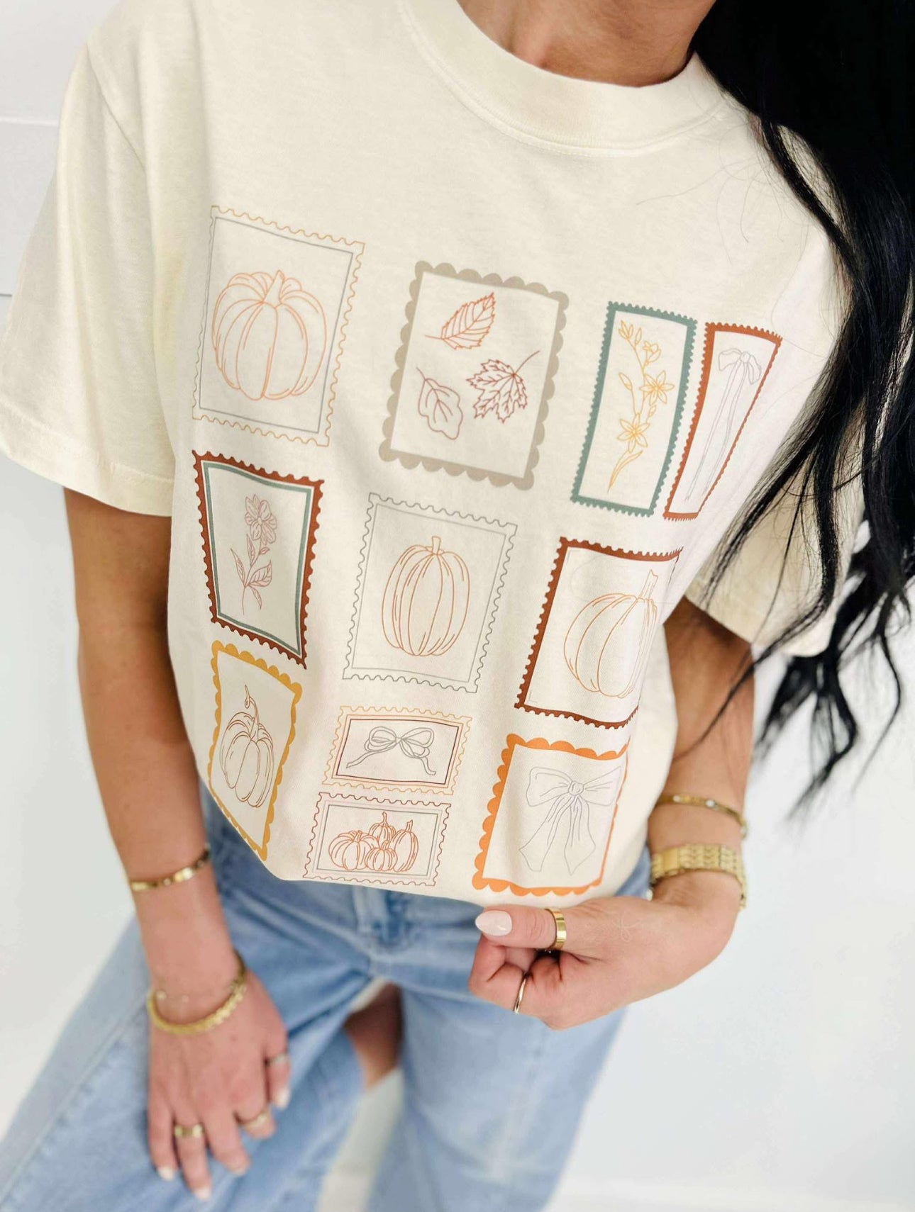 Fall Stamps Tee