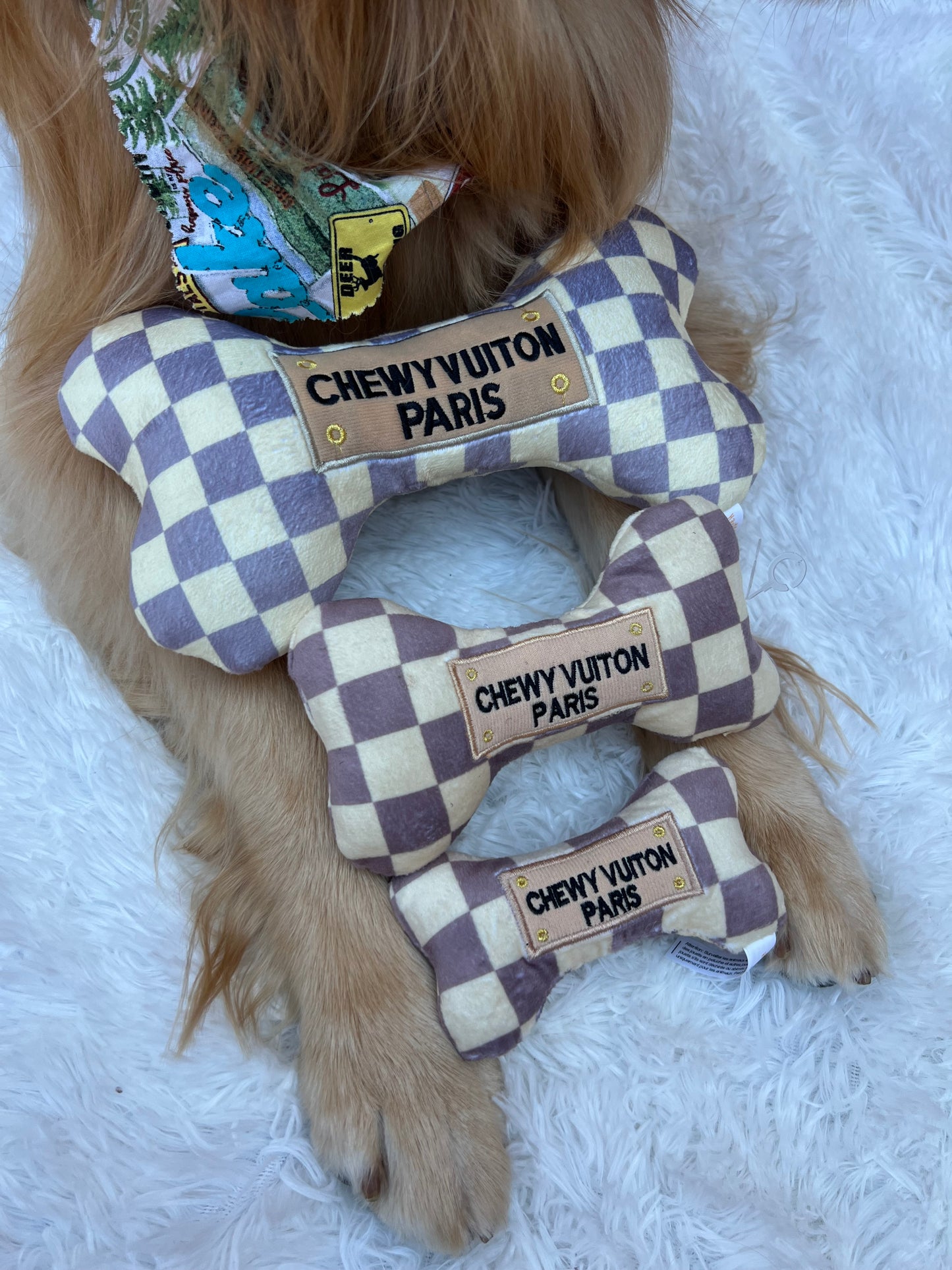 Chewy Vuiton Squeaker Toy