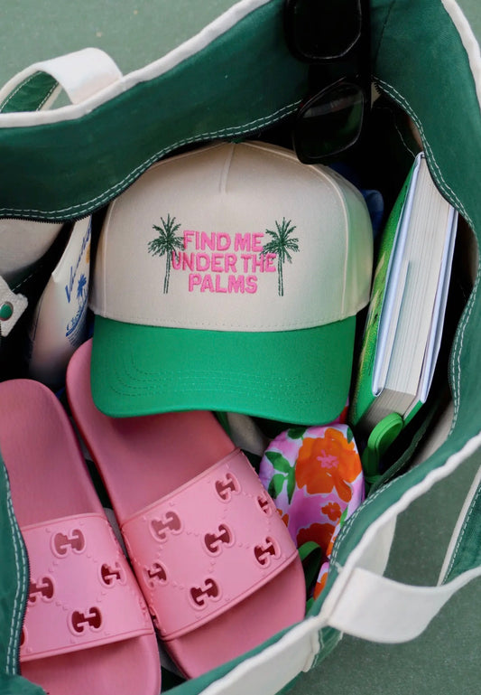 Under The Palms Trucker Hat
