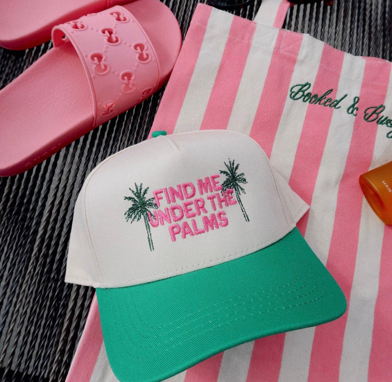 Under The Palms Trucker Hat