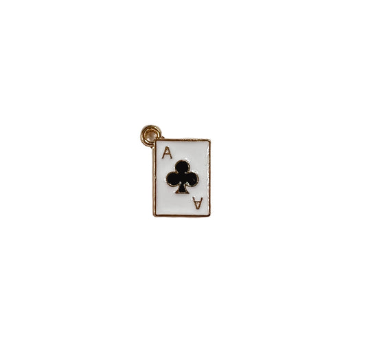 Ace Of Clubs Charm