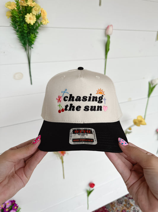 Chasing The Sun Trucker Hat