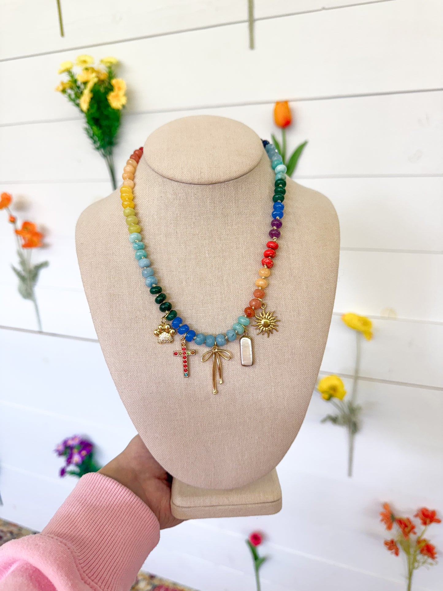 Candy Pop Stone Necklace