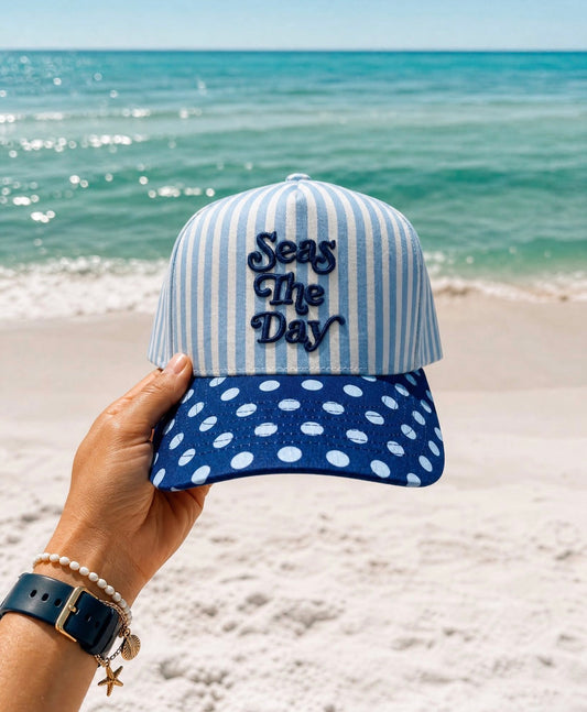 Seas The Day Trucker Hat