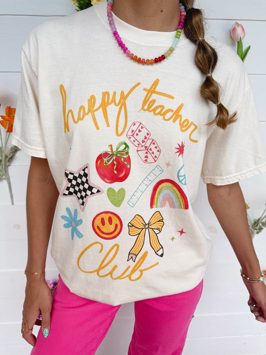 Happy Teacher Club T-Shirt