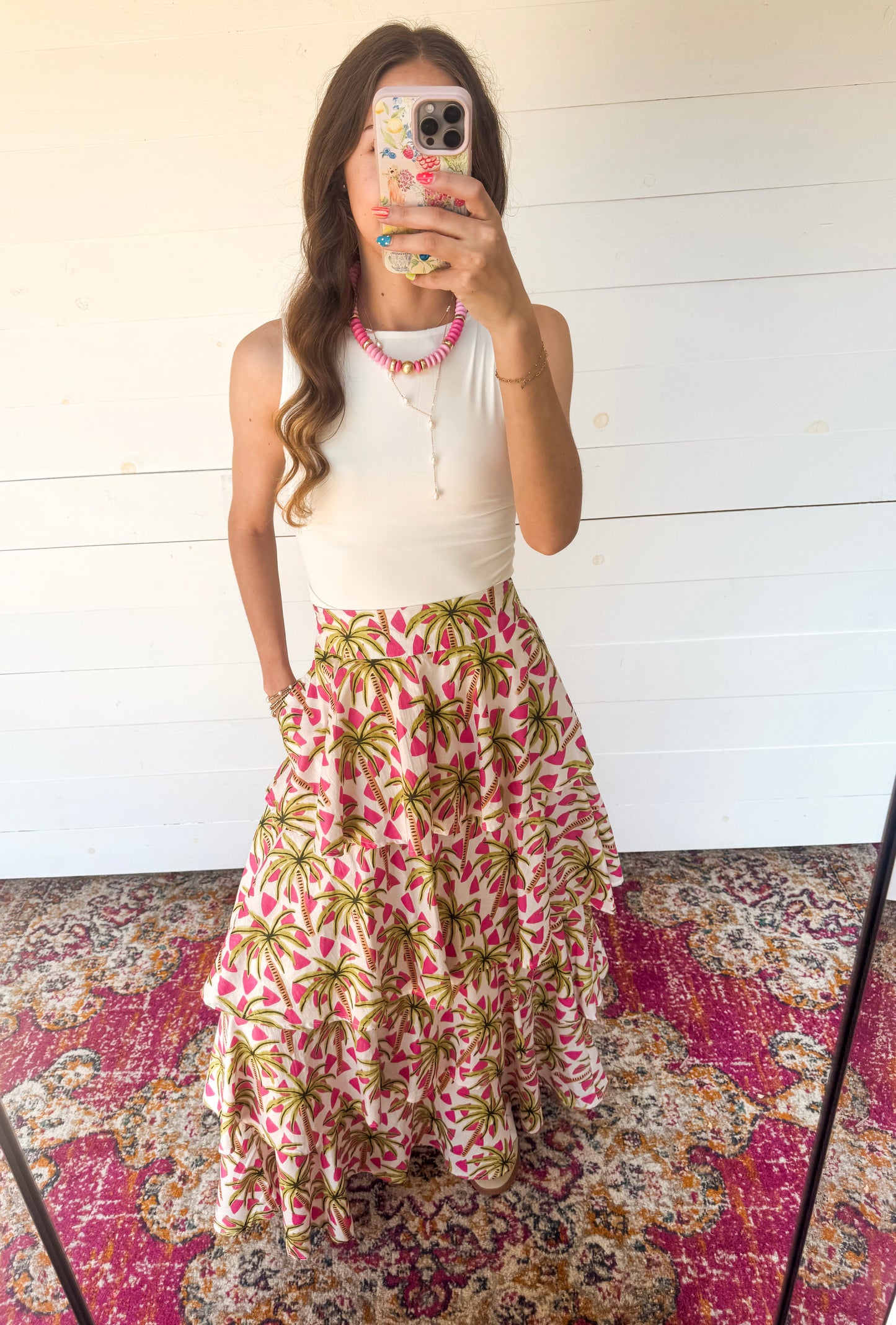 Paradise Postcard Skirt