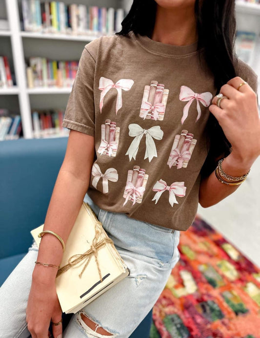 Books & Bows Tee