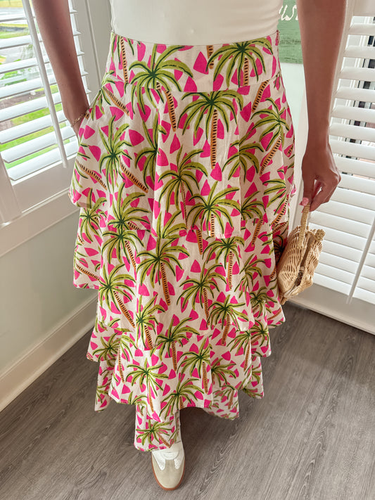 Paradise Postcard Skirt