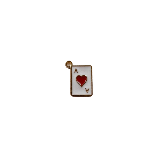 Ace Of Hearts Charm