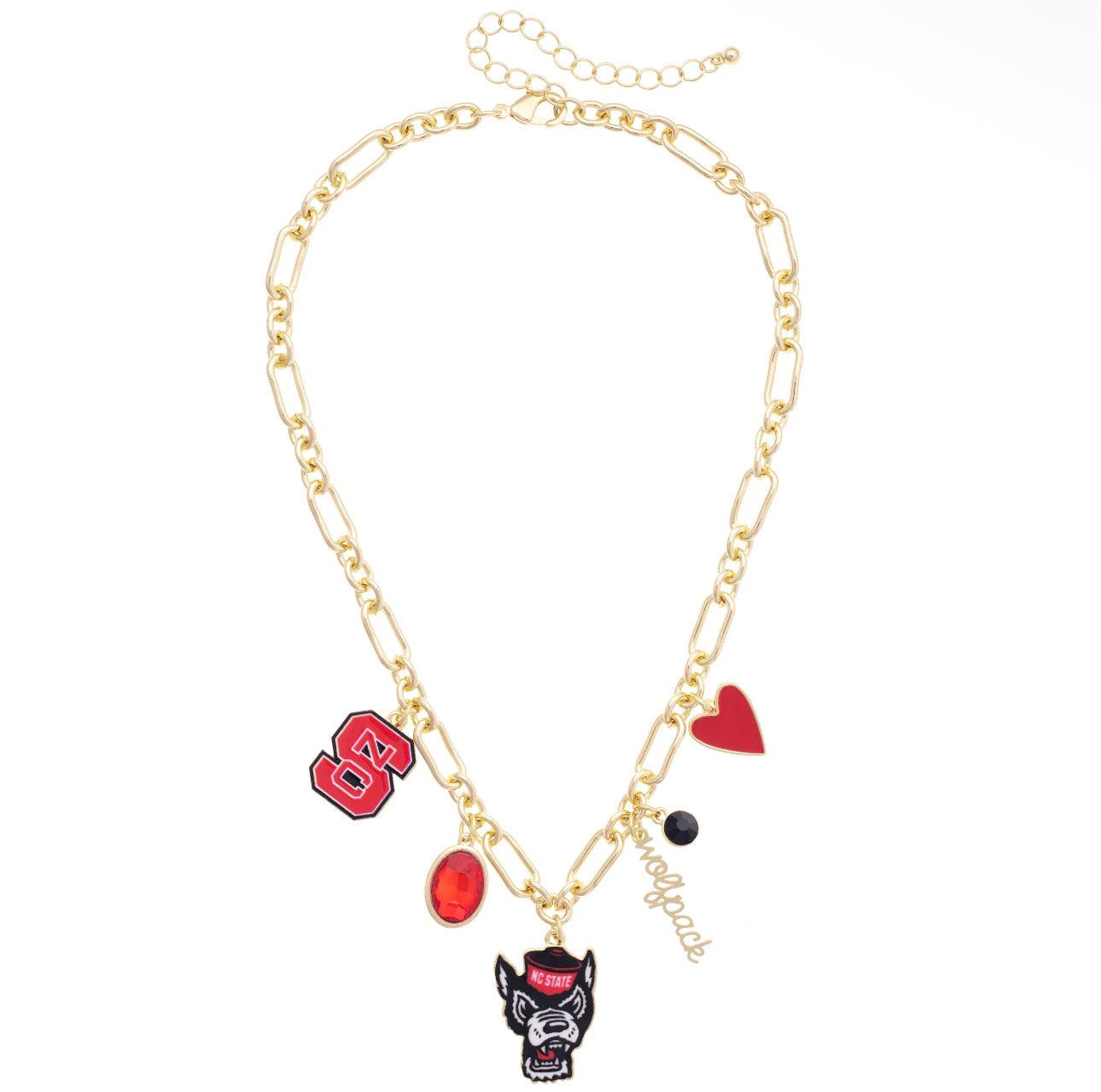 NC State Charm Necklace