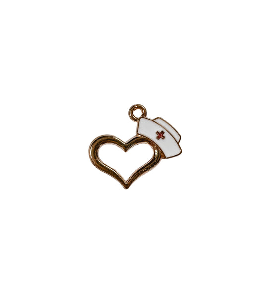 Nurse Heart Charm