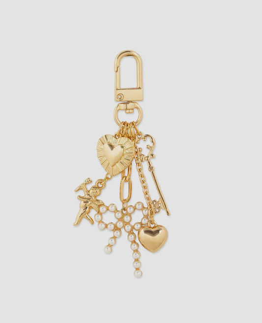 Hearts & Bows Bag Charm