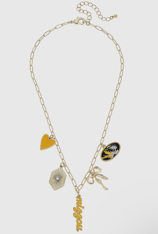 Mizzou Charm Necklace