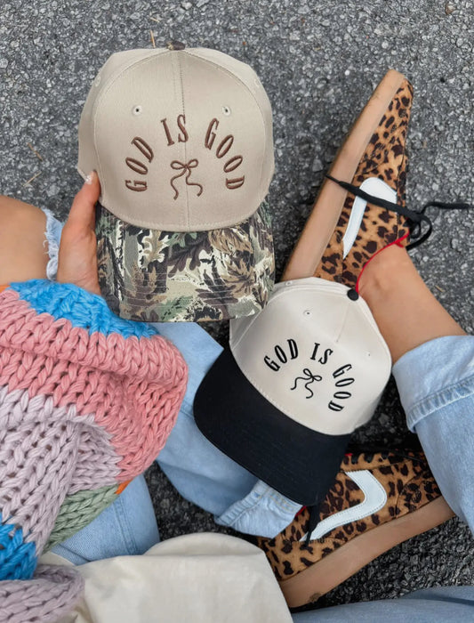 God Is Good Trucker Hat