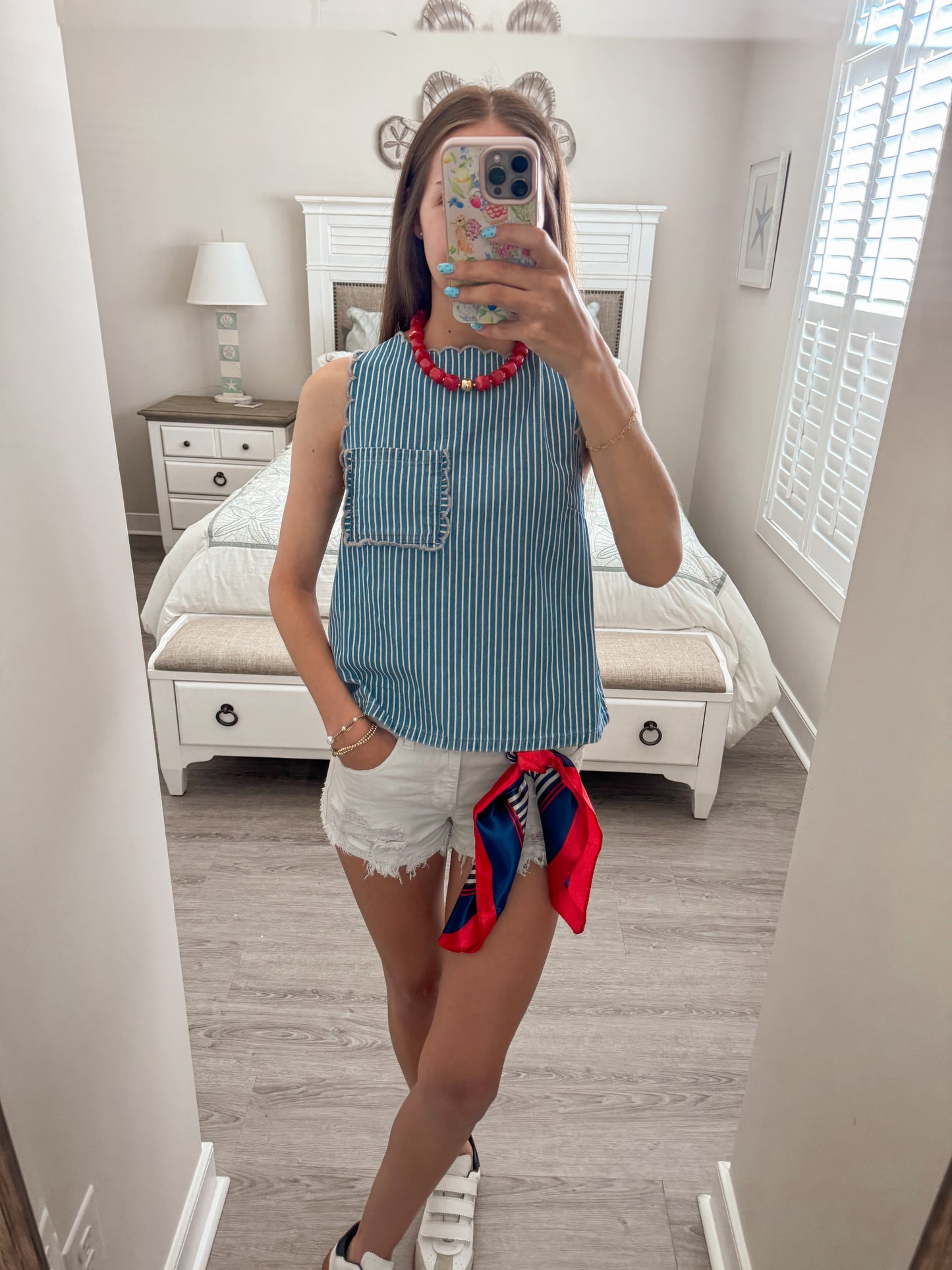 Seaside Stripe Top