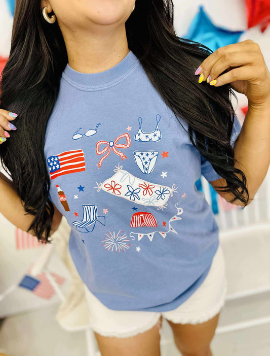 Fireworks & Freedom Tee